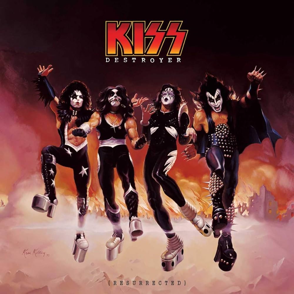 Kiss – Destroyer {Resurrected}  Vinyle, LP, Album, Réédition, Orange Translucide