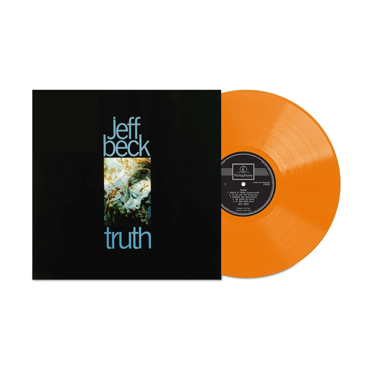 Jeff Beck – Truth  Vinyle, LP, Album, Édition Limitée, Réédition, Remasterisé, Orange