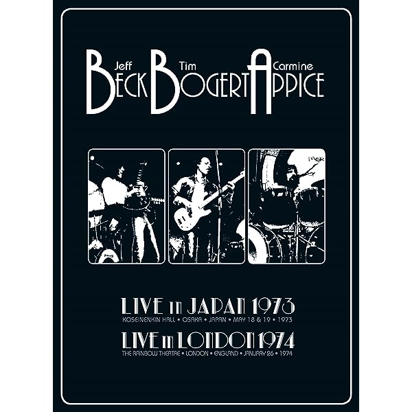 Beck, Bogert &amp; Appice – Live in Japan 1973 &amp; Live in London 1974 - 4 x CD, Album, Box Set, Édition Limitée
