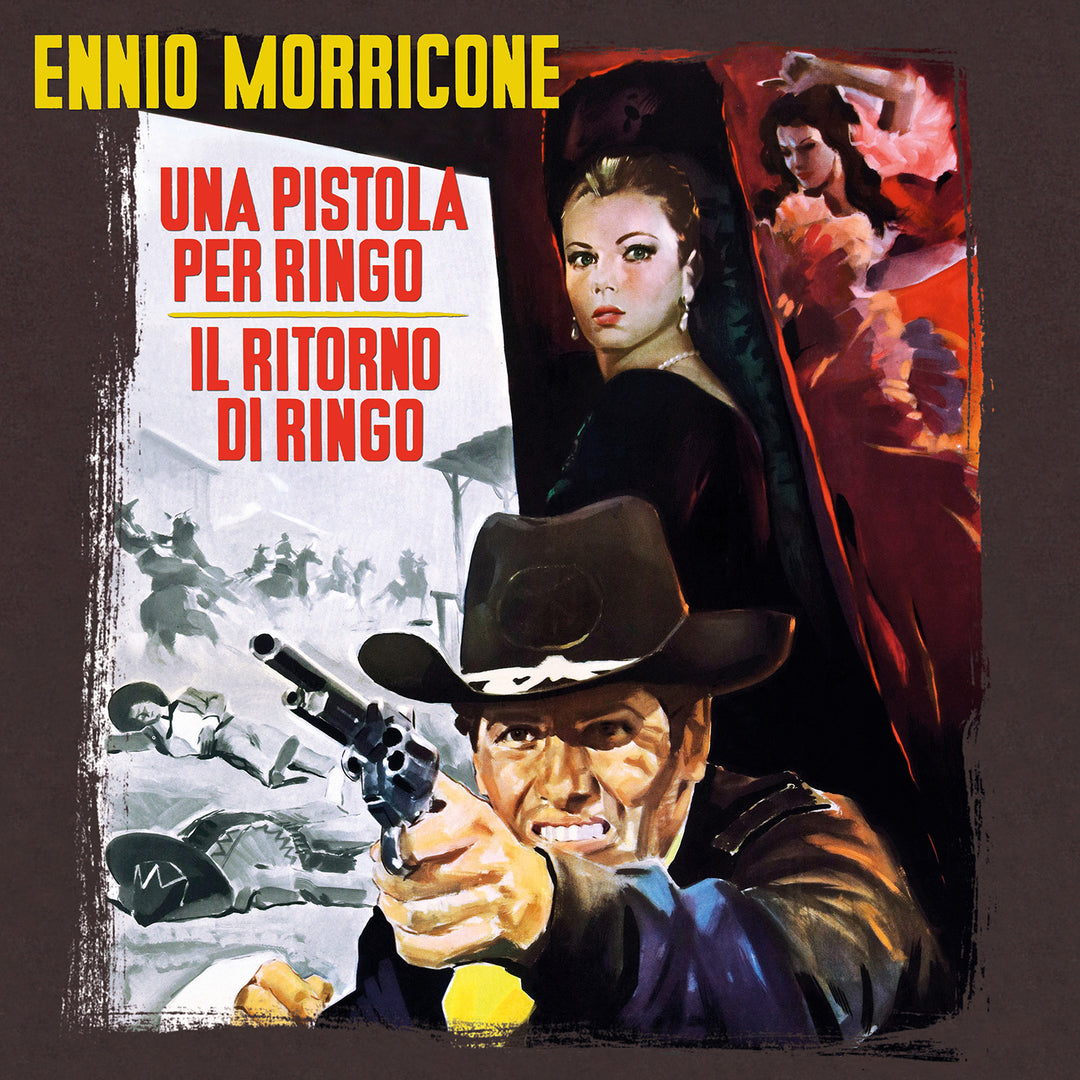 Ennio Morricone – Una Pistola Per Ringo / Il Ritorno Di Ringo (Colonne Sonore Originali Dei Film)  Vinyle, LP, Album, Compilation, Édition limitée, Réédition, Crystal Clear
