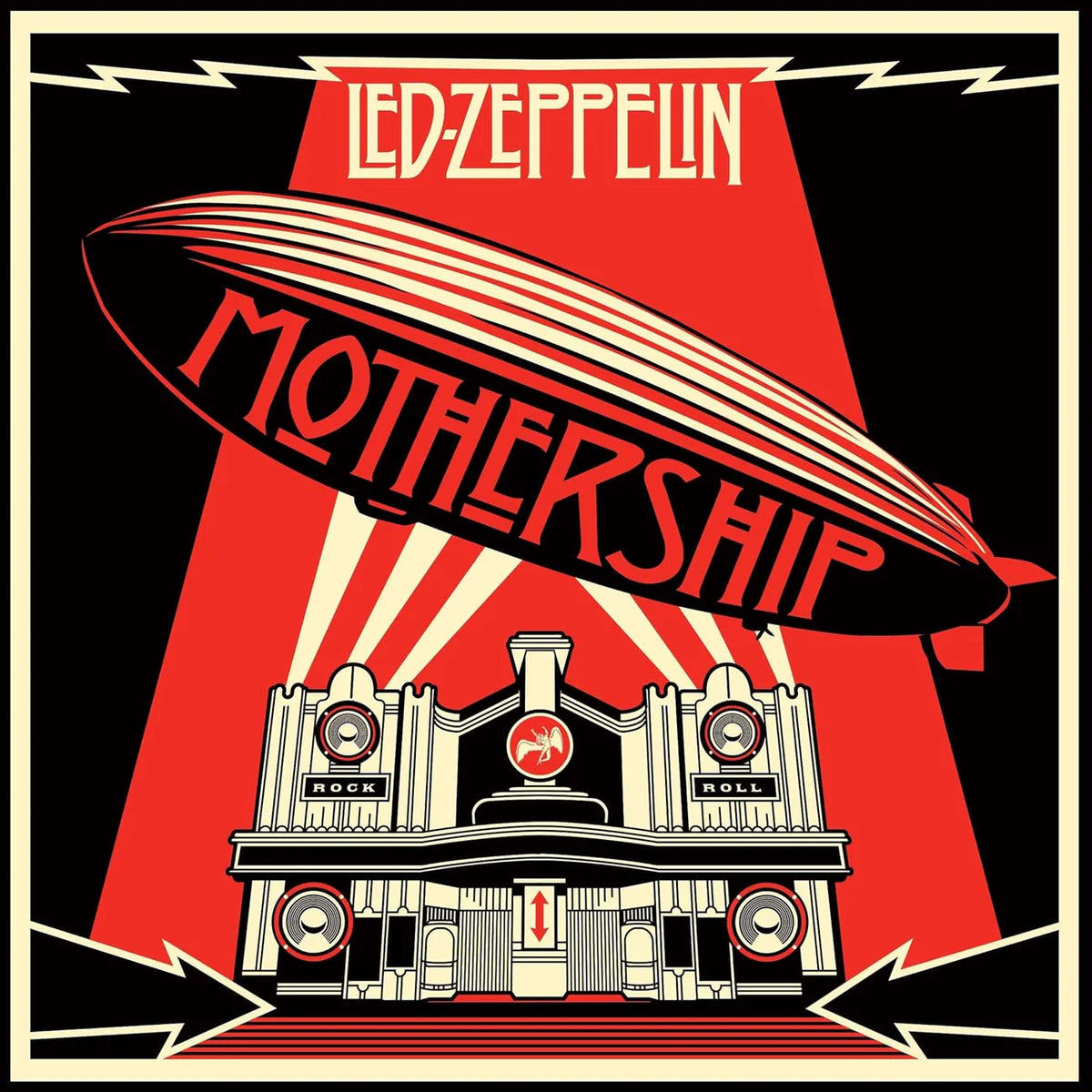 Led Zeppelin – Mothership  4 x Vinyle, LP, Compilation, Réédition, Remasterisé, 180g