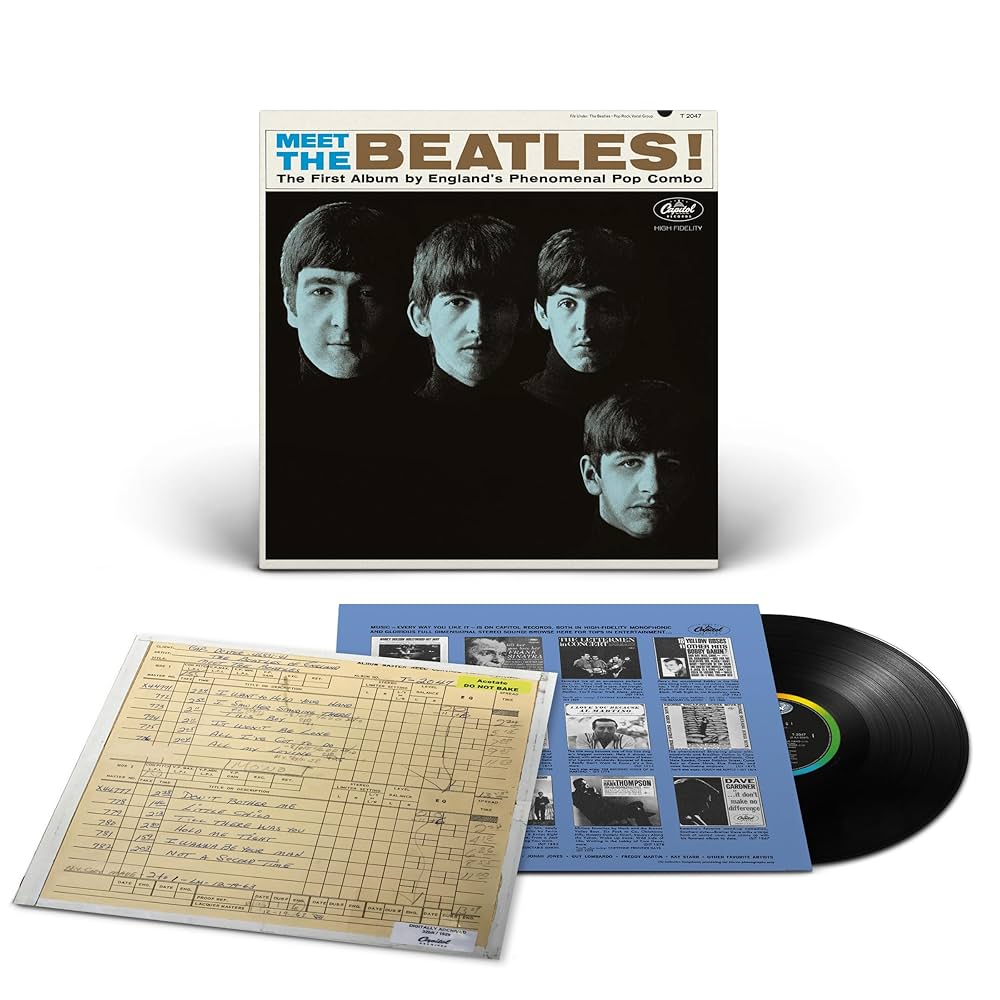 The Beatles – Meet The Beatles!  Vinyle, LP, Album, Réédition, Mono