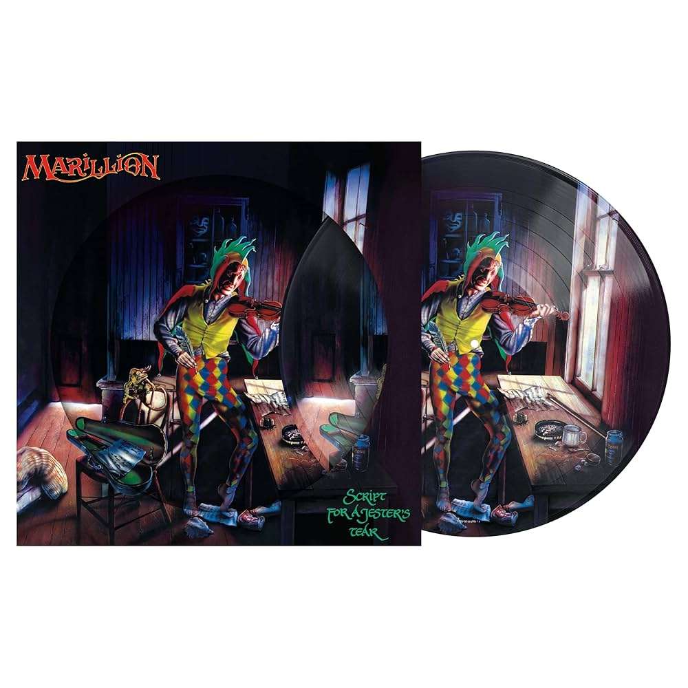 Marillion – Script For A Jester's Tear  Vinyle, LP, Album, Réédition, Picture Disc
