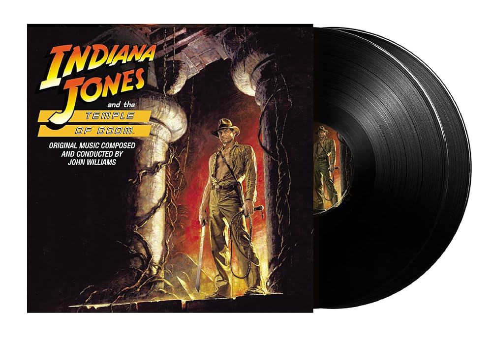 John Williams – Indiana Jones And The Temple Of Doom (The Original Motion Picture Soundtrack)  2 x Vinyle, LP, Album, Réédition