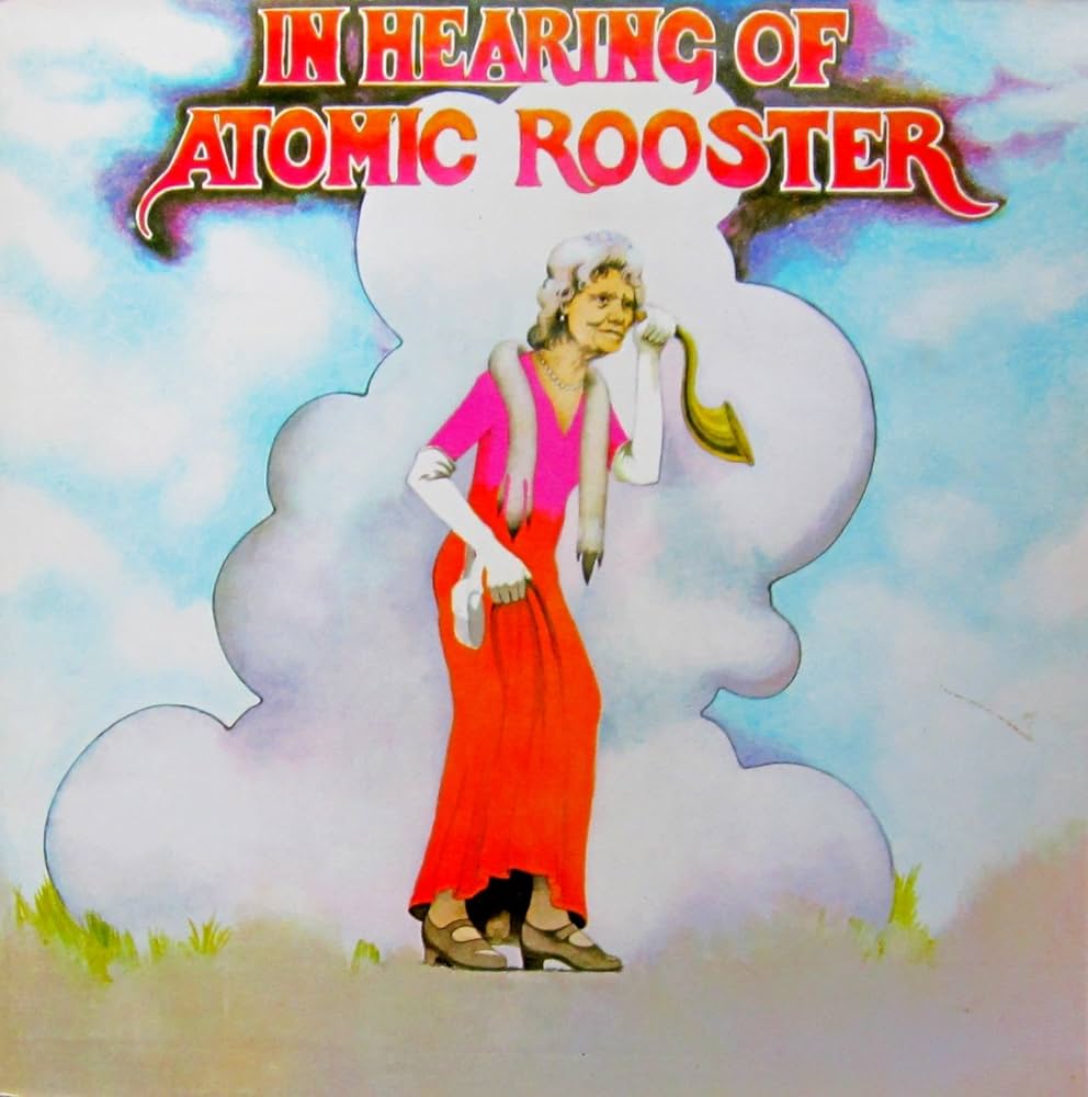 Atomic Rooster – In Hearing Of Vinyle, LP, Album, Édition Limitée, Numéroté, Réédition, Magenta Translucide