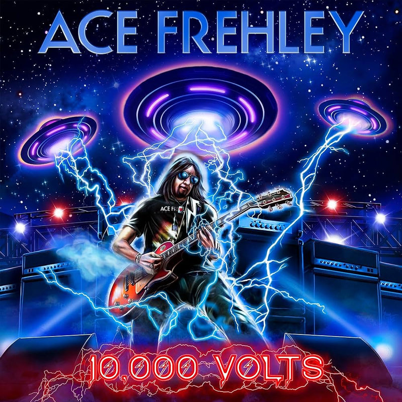 Ace Frehley – 10,000 Volts Vinyle, LP, Album, Édition Limitée, Rouge Transparent, 180g