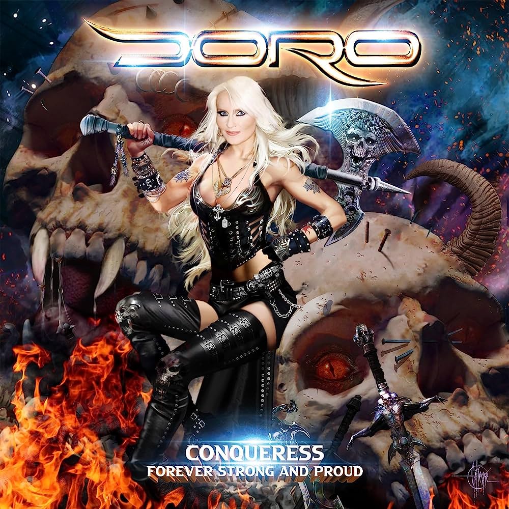 Doro – Conqueress - Forever Strong And Proud -  2 x Vinyle, LP, Album, Gravé, Édition Limitée, Rouge Transparent