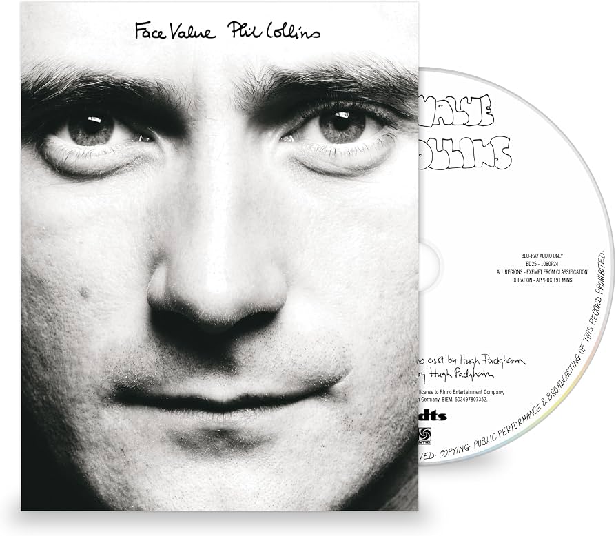 Phil Collins – Face Value  Blu-Ray, Album