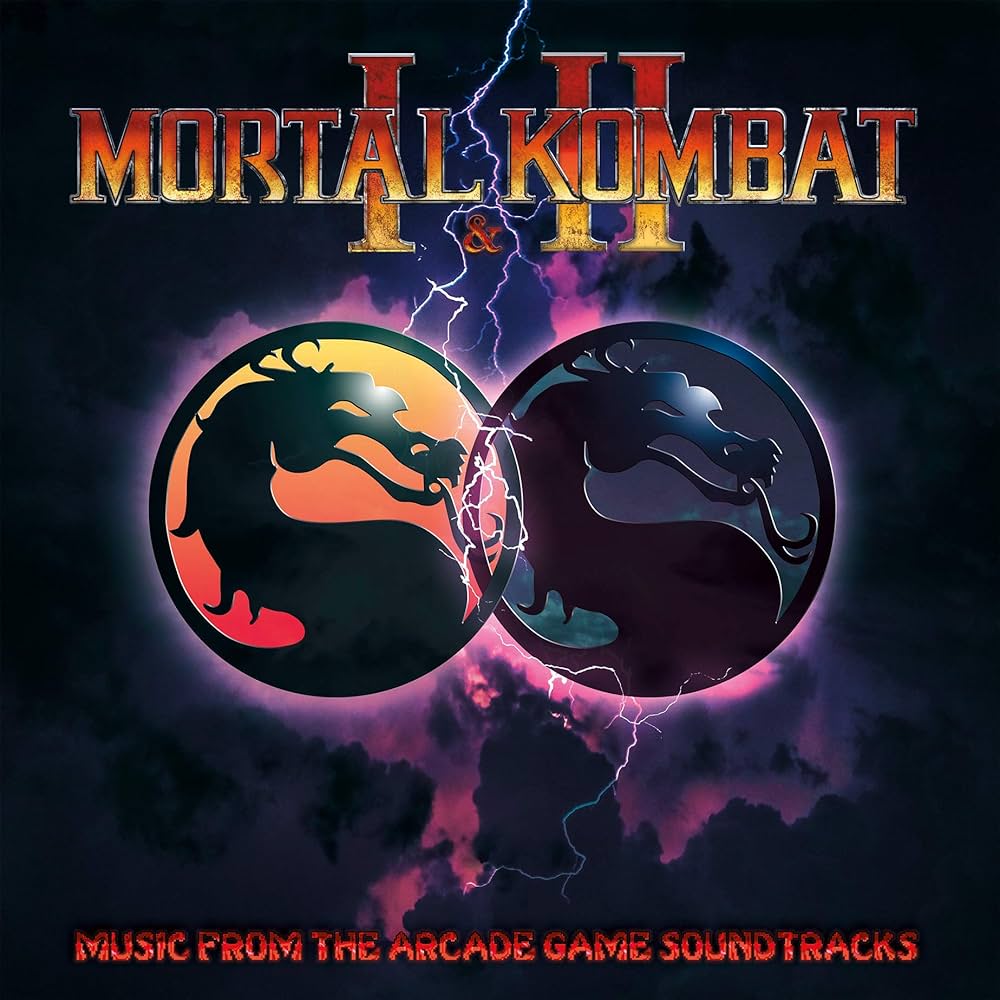 Dan Forden – Mortal Kombat I & II (Music From The Arcade Game Soundtracks)  Vinyle, LP, Album, Édition limitée, Réédition, Clear with Purple Orange Splatter