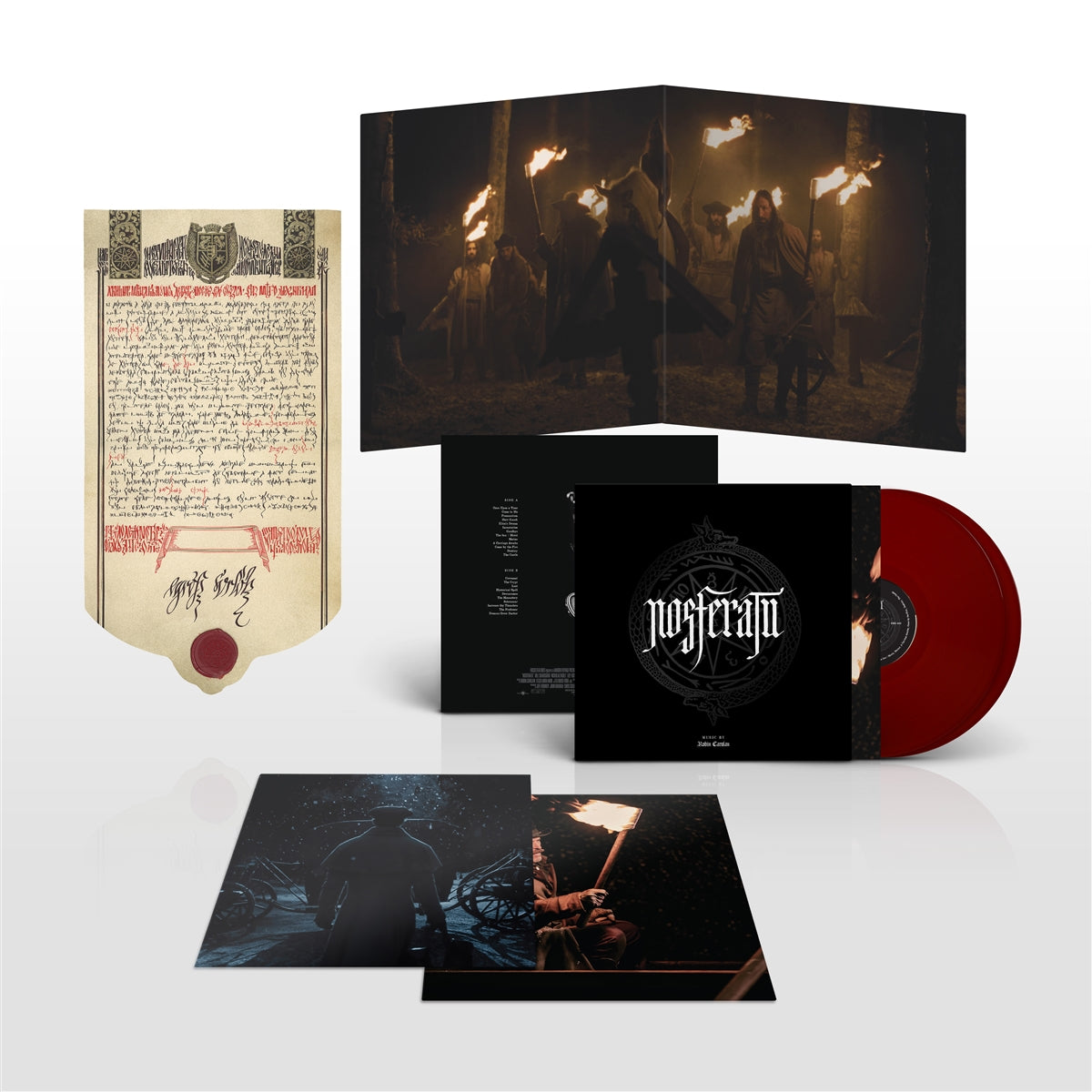 Robin Carolan - Nosferatu O.S.T. Vinyle, LP, Édition Limitée, Oxblood