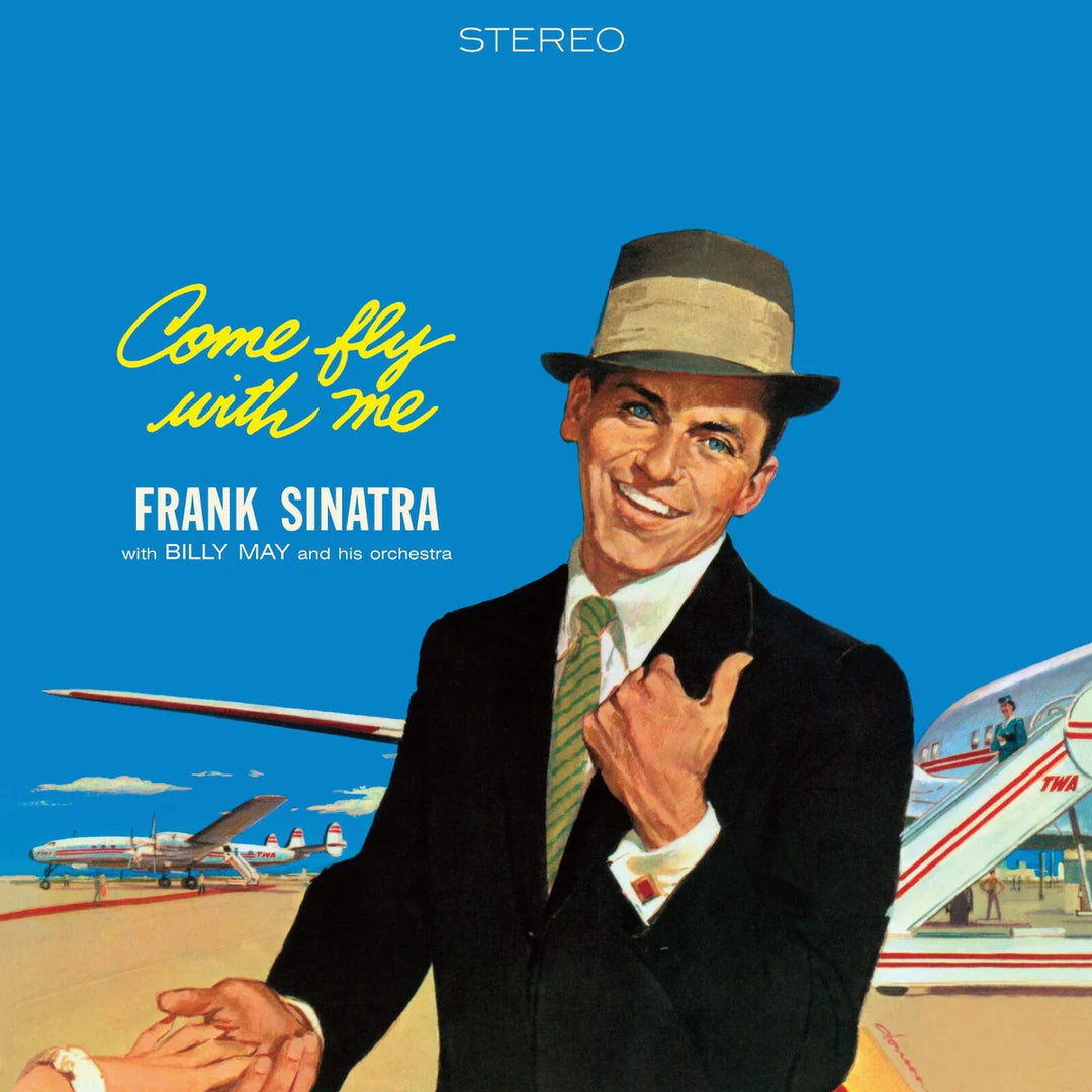 Frank Sinatra – Come Fly With Me Vinyle, LP, Album, Édition Limitée, Réédition, Crystal Clear