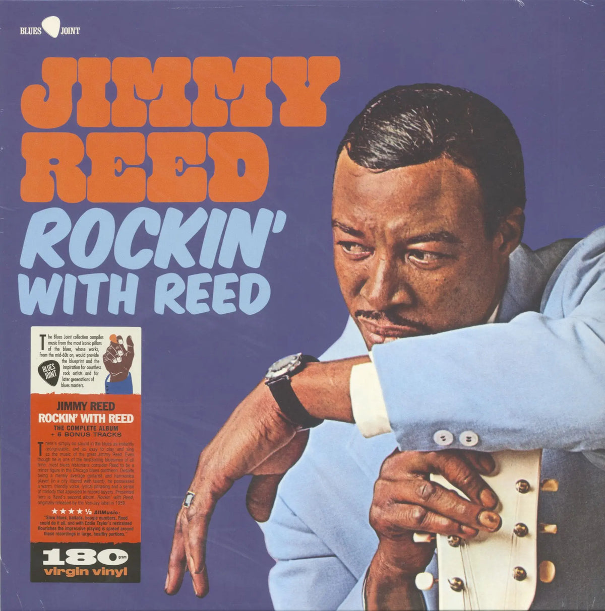 Jimmy Reed – Rockin' With Reed  Vinyle, LP, Album, Réédition, 180g