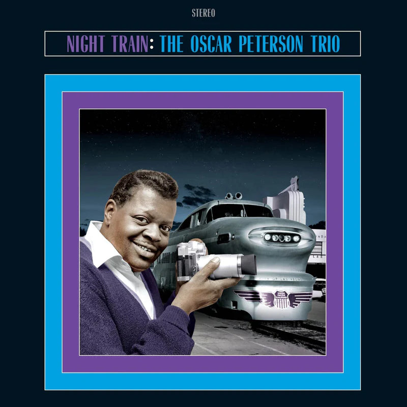 Oscar Peterson - Night Train (USAGÉ) Vinyle, LP, Album, 180g, Bleu ***