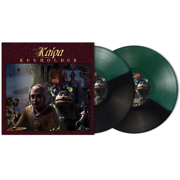 Kaipa – Keyholder 2 x Vinyle, LP, Album, Édition Limitée, Vert & Noir (Split), 180g