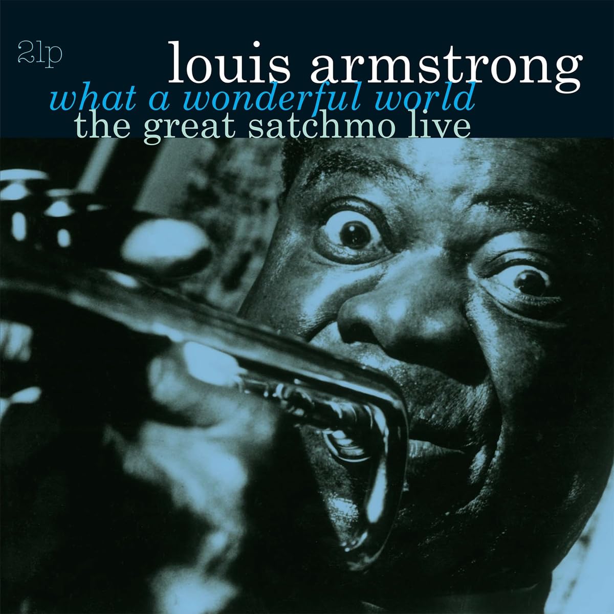 Louis Armstrong - Great Satcho Live/ What A Wonderful World 2 x Vinyle ...