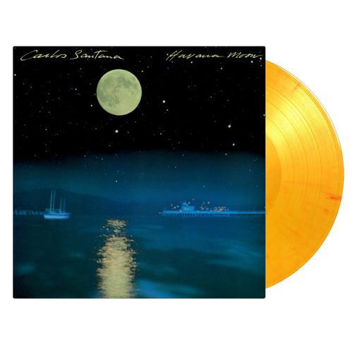 Carlos Santana – Havana Moon  Vinyle, LP, Album, Édition Limitée, Numéroté, Réédition, Marbré Jaune et Rouge