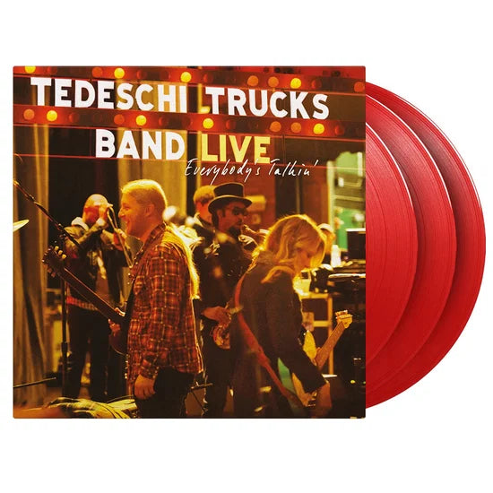 Tedeschi Trucks Band – Everybody’s Talkin’ 3 x Vinyle, LP, Album, Édition Limité, Numéroté, 180g,  Rouge
