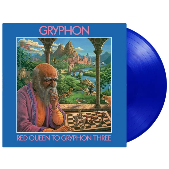 Gryphon - Red Queen To Gryphon Three Vinyle, LP, Album, 180g, Bleu