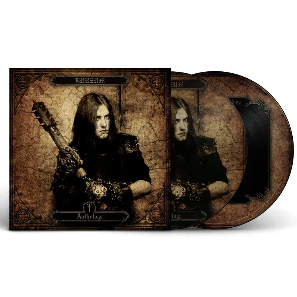 Burzum – Anthology (USAGÉ) 2 x Vinyle, LP, Compilation, Picture Disc, Réédition