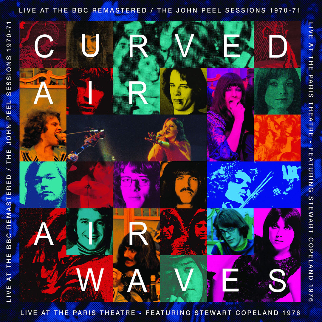 Curved Air - AirWaves: Live At The BBC Remastered / Live At The Paris Theatre Vinyle, LP, Album, Blue