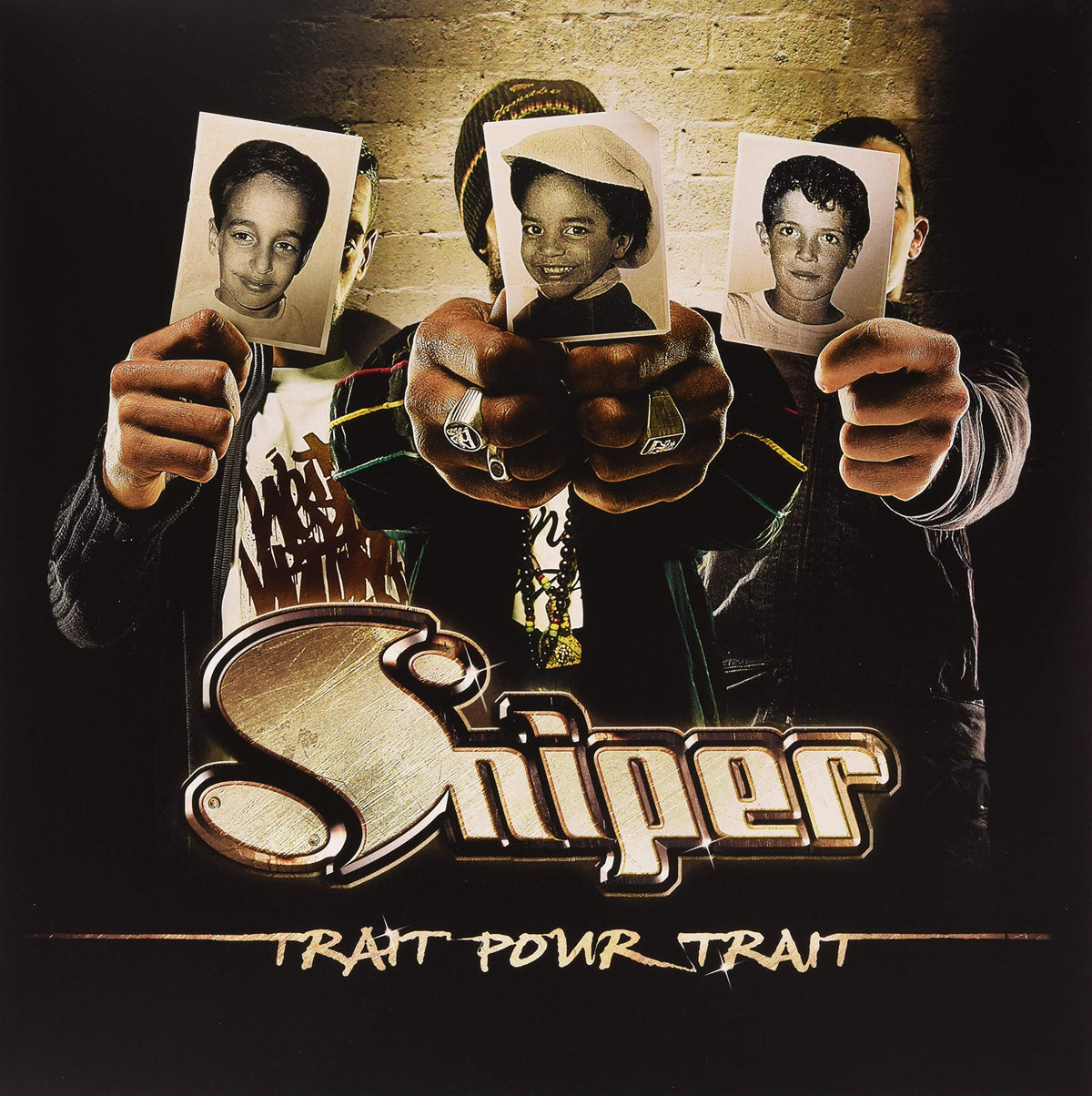 Sniper – Trait Pour Trait  2 x Vinyle, LP, Album, Réédition