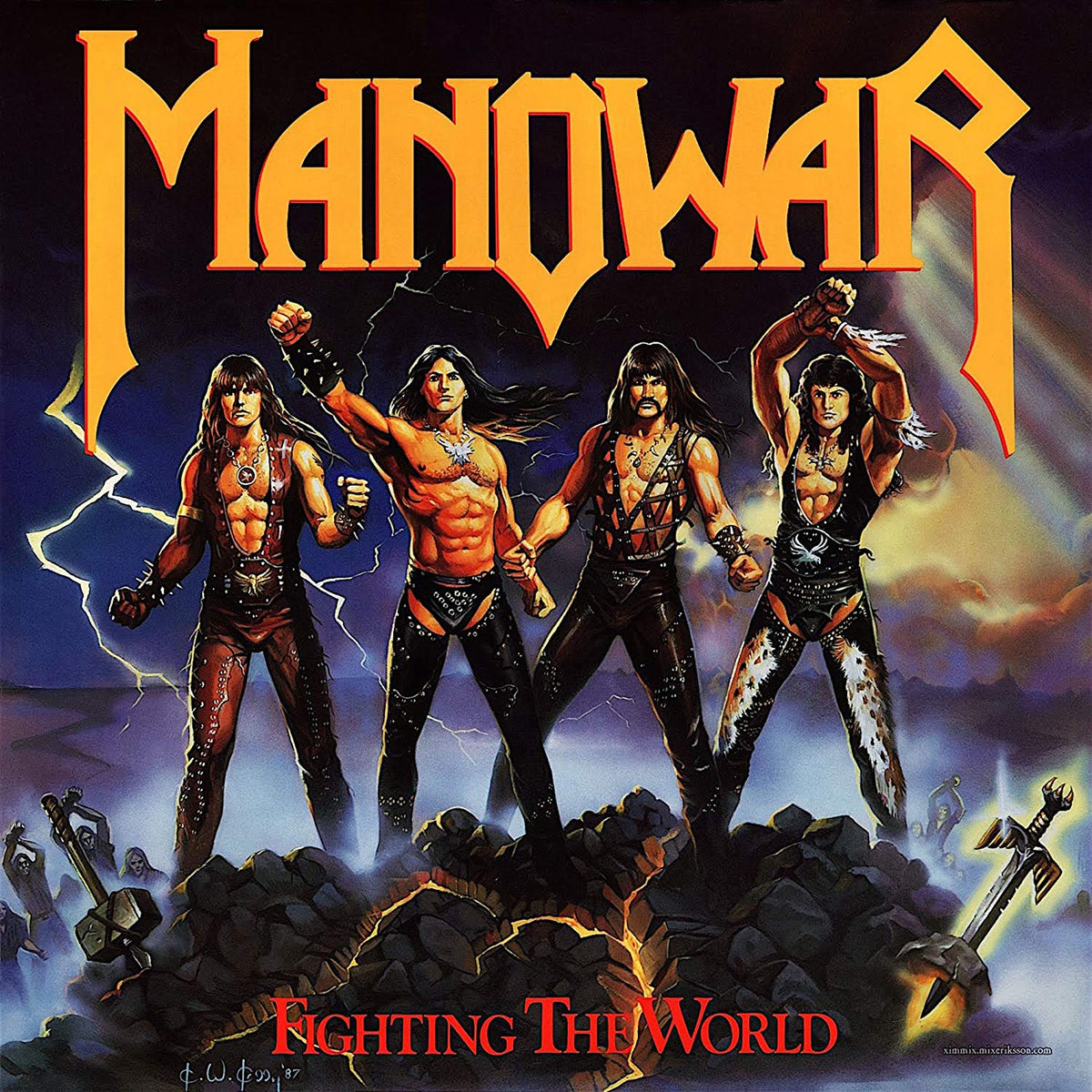Manowar - Fighting The World CD, Album
