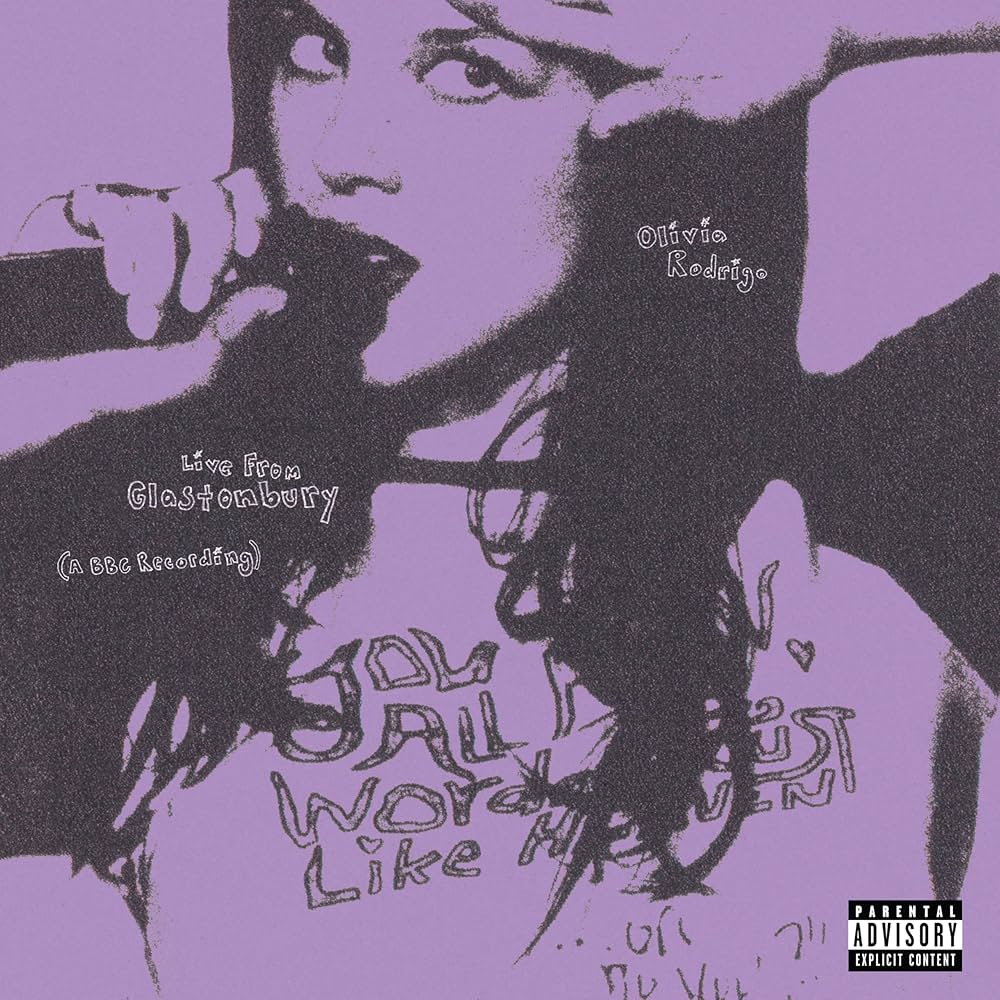 Olivia Rodrigo – Live From Glastonbury (A BBC Recording)  2 x Vinyle, LP, Light Blue & Cobalt