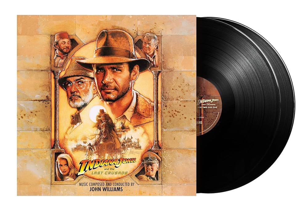 John Williams – Indiana Jones And The Last Crusade (Original Motion Picture Soundtrack)  2 x Vinyle, LP, Album, Réédition