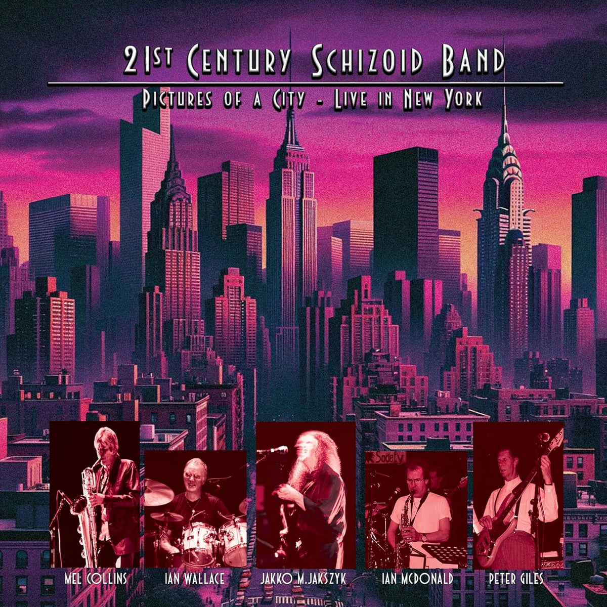 21st Century Schizoid Band – Pictures Of A City - Live In New York  2 x CD, Album, Réédition, Digipak