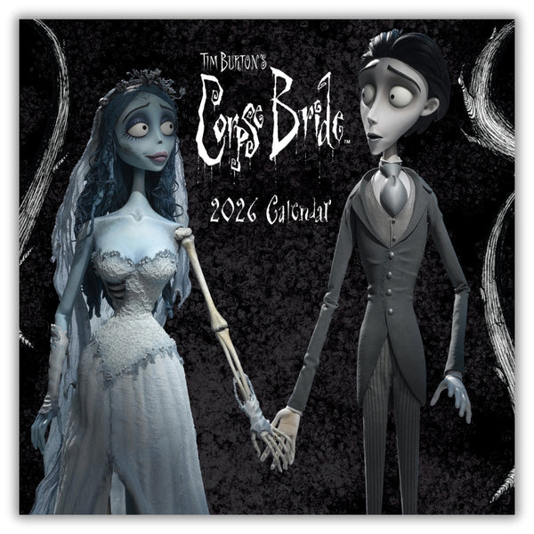 Calendrier 2026 - Corpse Bride Official Calendar