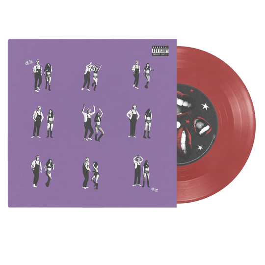 David Byrne / Olivia Rodrigo – Drivers License / Burning Down The House  Vinyle, 7", 45RPM, Single, Édition limitée, Rouge translucide