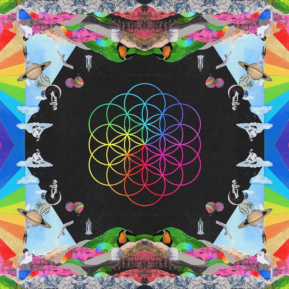 Coldplay – A Head Full Of Dreams  Vinyle, LP, Album, Édition Limitée, Réédition, Coloured Recycled