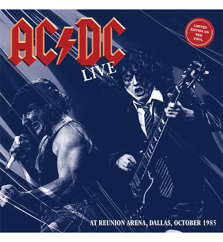 AC/DC – Live At Reunion Arena, Dallas October 1985 Vinyle, LP, Album, Red