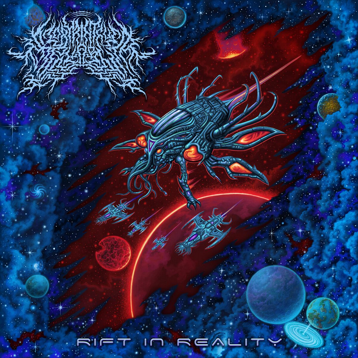 Labyrinthus Stellarum - Rift in Reality Vinyle, Album, LP, Édition Limité, Red/Blue Galaxy Vinyl