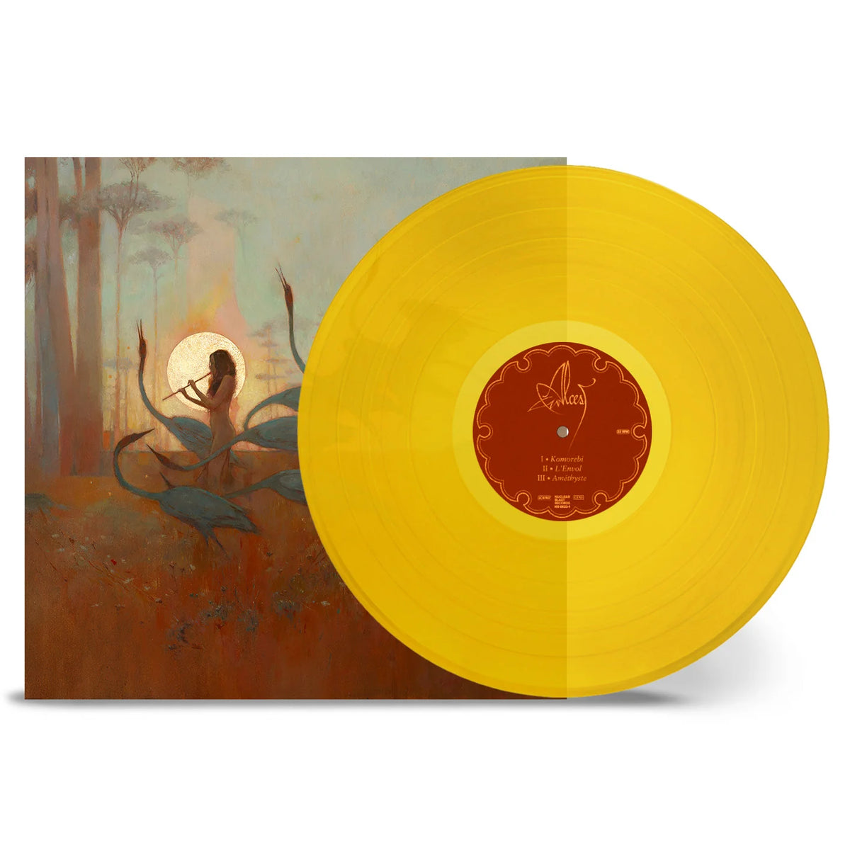 Alcest – Les Chants De L'Aurore  Vinyle, LP, Album, Édition Limitée, Yellow Transparent