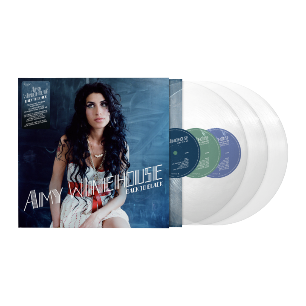 Amy Winehouse – Back To Black 20e anniversaire 3LP transparent