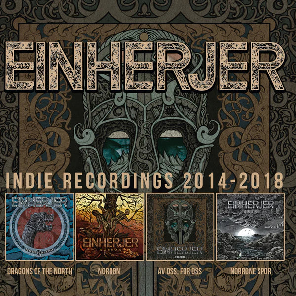 Einherjer – Indie Recordings 2014 - 2018 4 x CD, Album, Compilation