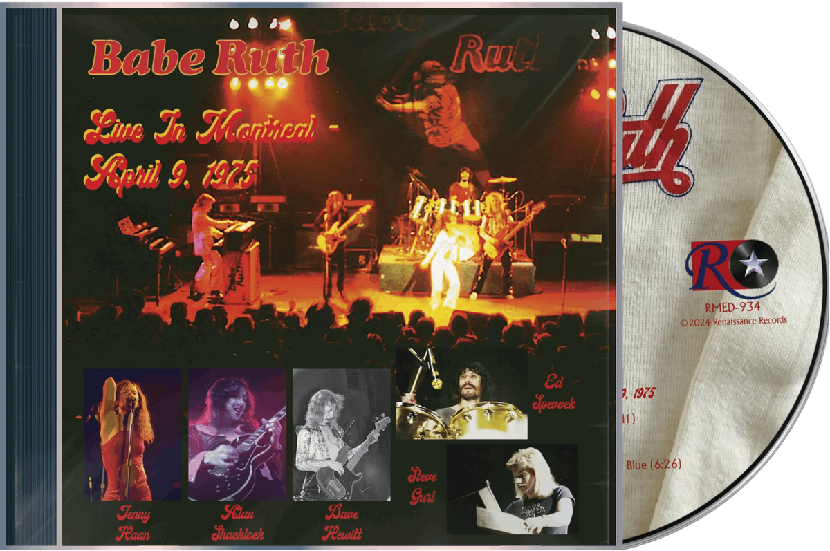 Babe Ruth – Live In Montreal - April 9, 1975  CD