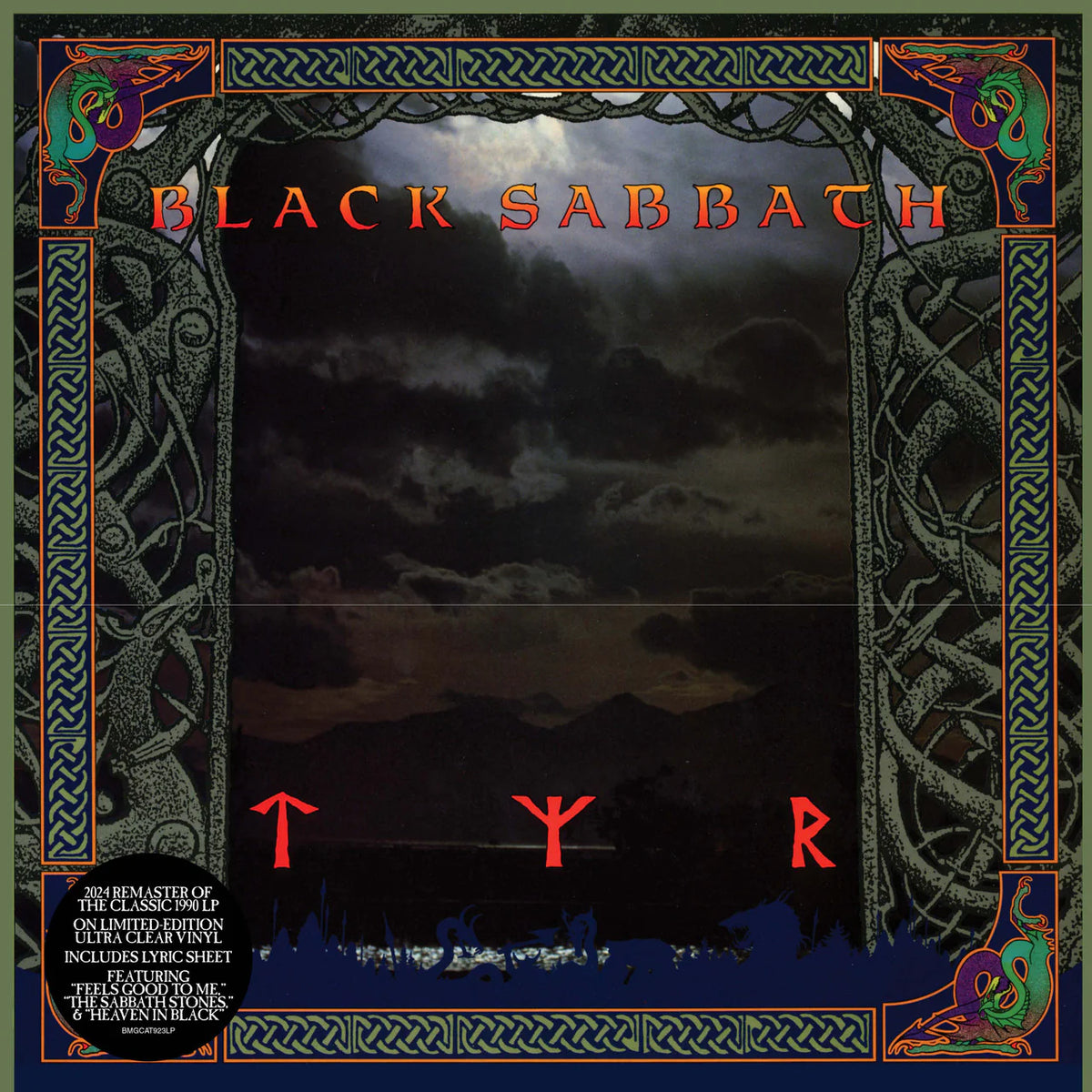 Black Sabbath - Tyr Vinyle, LP, Album, Réédition, Remasterisé