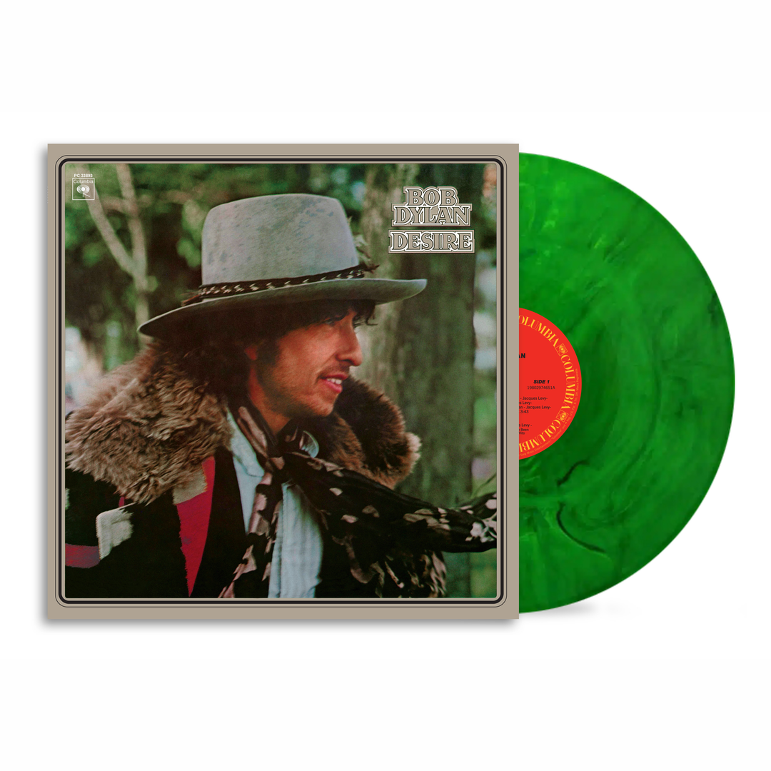Bob Dylan – Desire, vinyle Vert Marbré (Cypress Green)