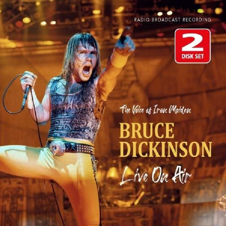 Bruce Dickinson – Live On Air - Radio Broadcast Recording  2 x CD