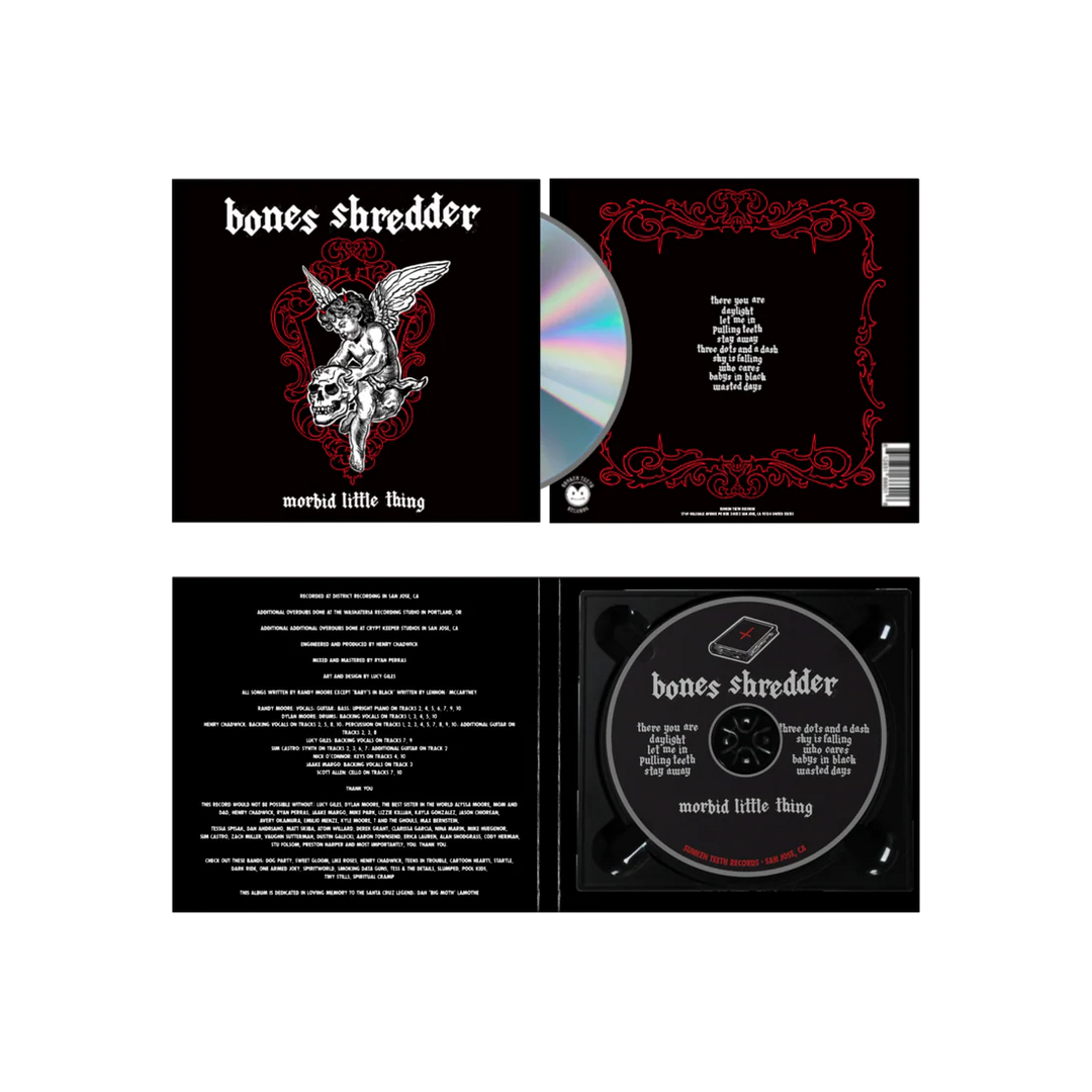 Bones Shredder - Morbid Little Thing, CD, Album, Digipak