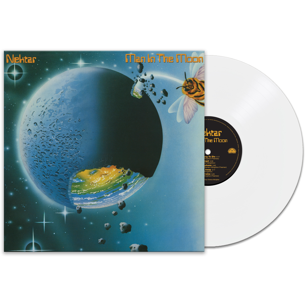 Nektar – Man In The Moon  Vinyle, LP, Édition Limitée, Réédition, Blanc