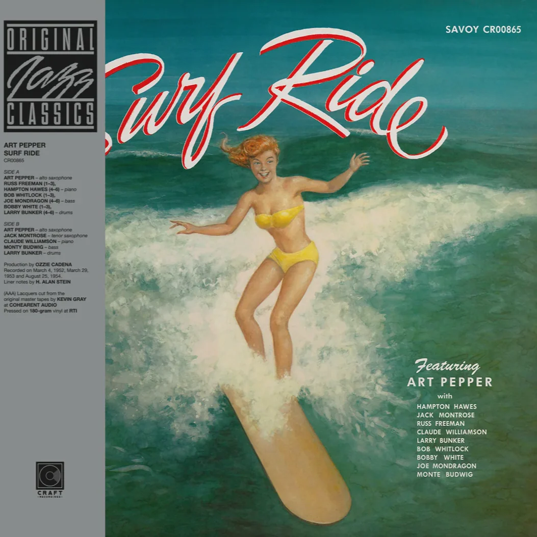 Art Pepper – Surf Ride  Vinyle, LP, Album, Réédition, 180 g