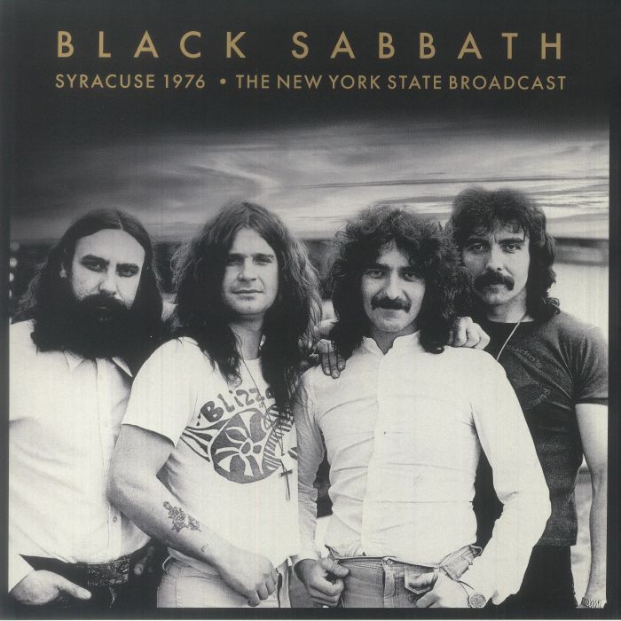 Black Sabbath – Syracuse 1976 - The New York State Broadcast 2 x Vinyle, LP, Édition Limitée, Sortie Non Officielle