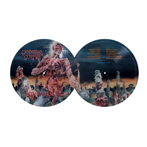 Cannibal Corpse - Eaten Back To Life Vinyle, LP, Album, Édition limitée, Réédition, Picture Disc
