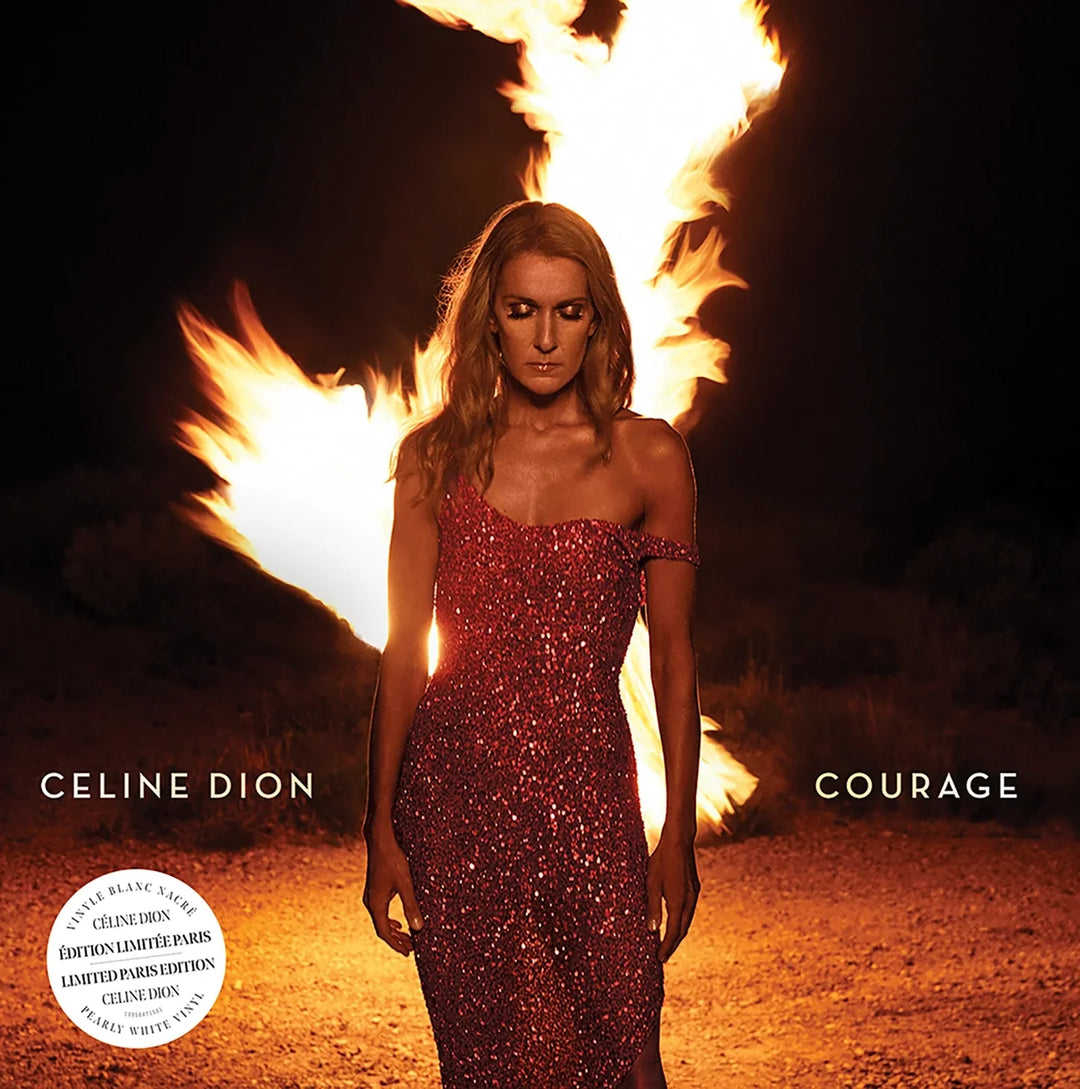 Celine Dion - Courage 2 x Vinyle, LP, Album, Pearly White