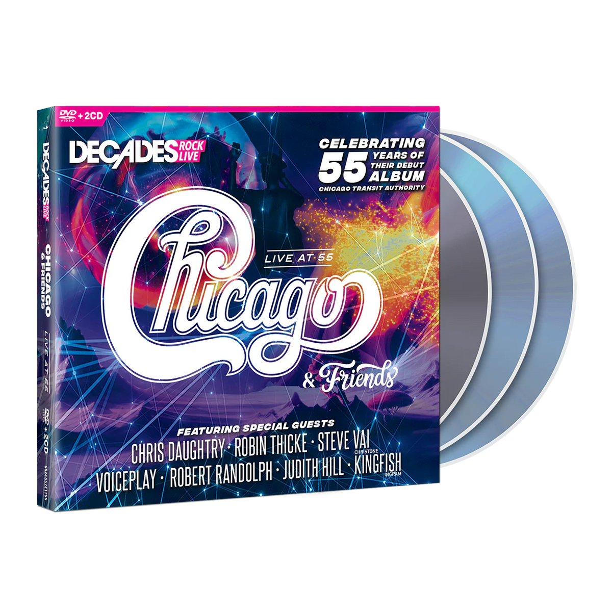 Chicago & Friends - Live at 55 - 2 x CD + DVD, Album