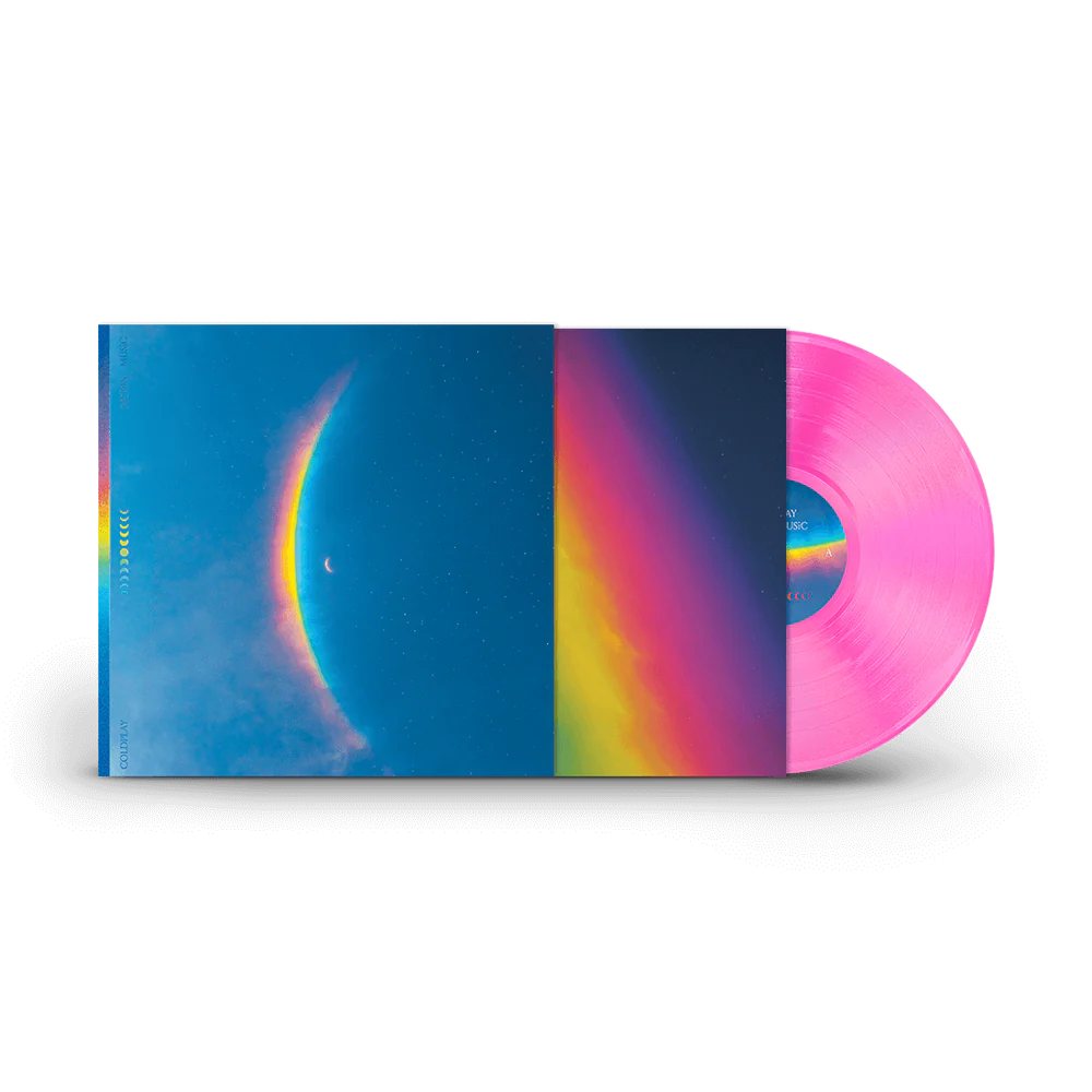 Coldplay – Moon Music  Vinyle, LP, Album, Édition Limitée, Numéroté, 140g, Rose Translucide