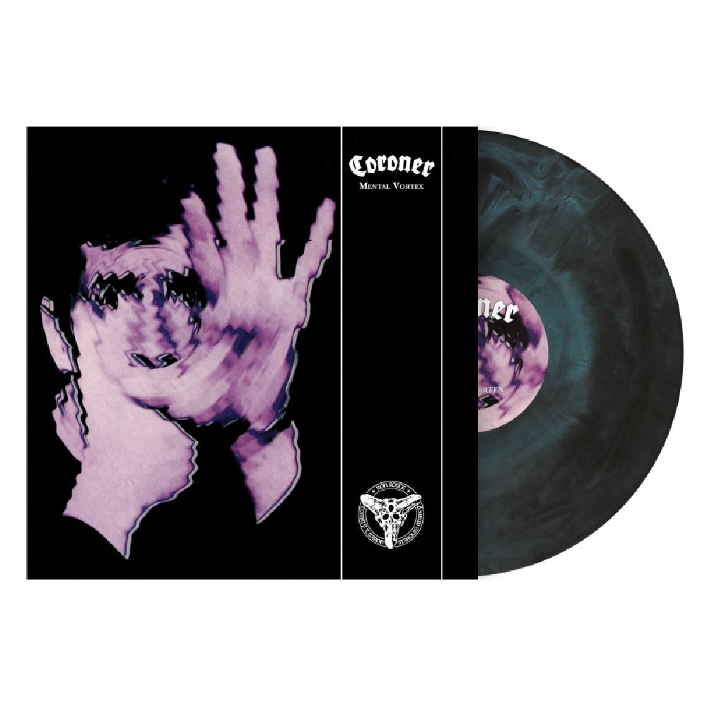 Coroner - Mental Vortex Vinyle, LP, Album, Réédition, Remaster, Marbled